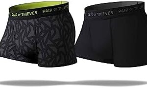 Pair of Thieves 2 & 3 Pack Super Fit Men’s Trunks Underwear, AMZ Exclusive