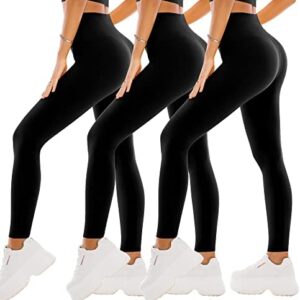 SINOPHANT High Waisted Leggings for Women - Full Length & Capri Buttery Soft Yoga Pants for Workout Athletic